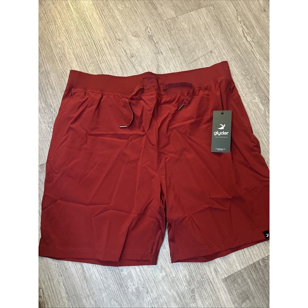 Glyder Men Acadia Short Cardinal Red Retail $64 Size XXL New With Tags